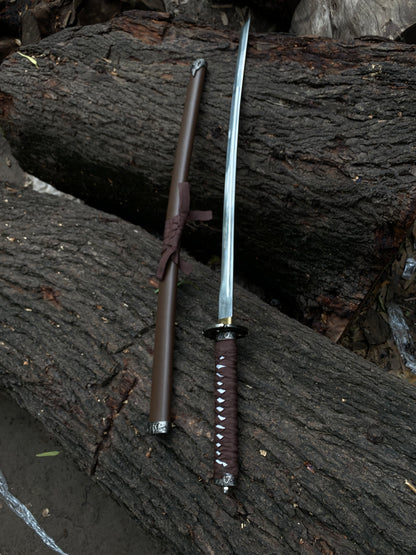 Real Brown Katana Sword