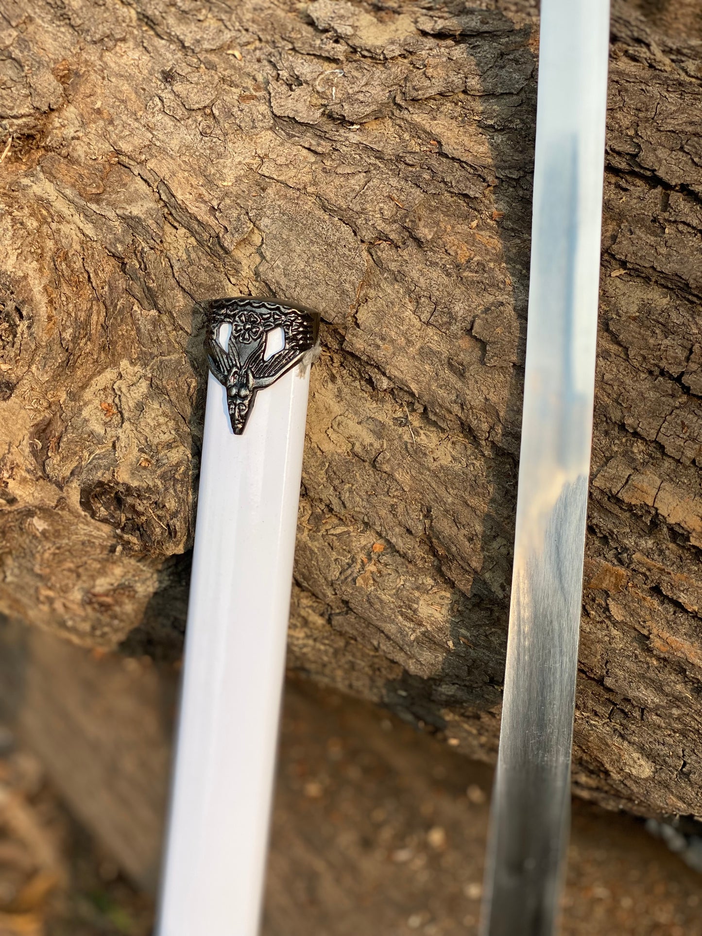 Real White Katana Sword