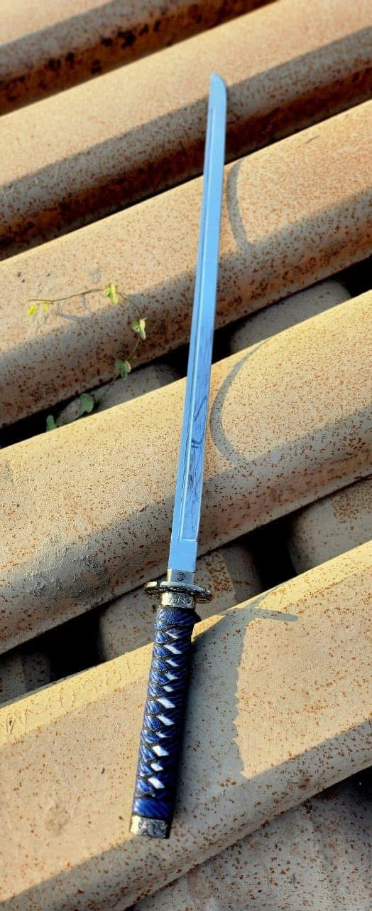 Real Blue Katana Sword
