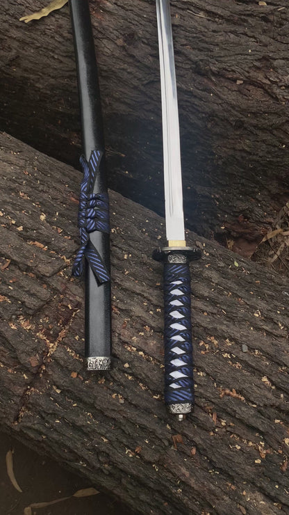 Real Blue Katana Sword